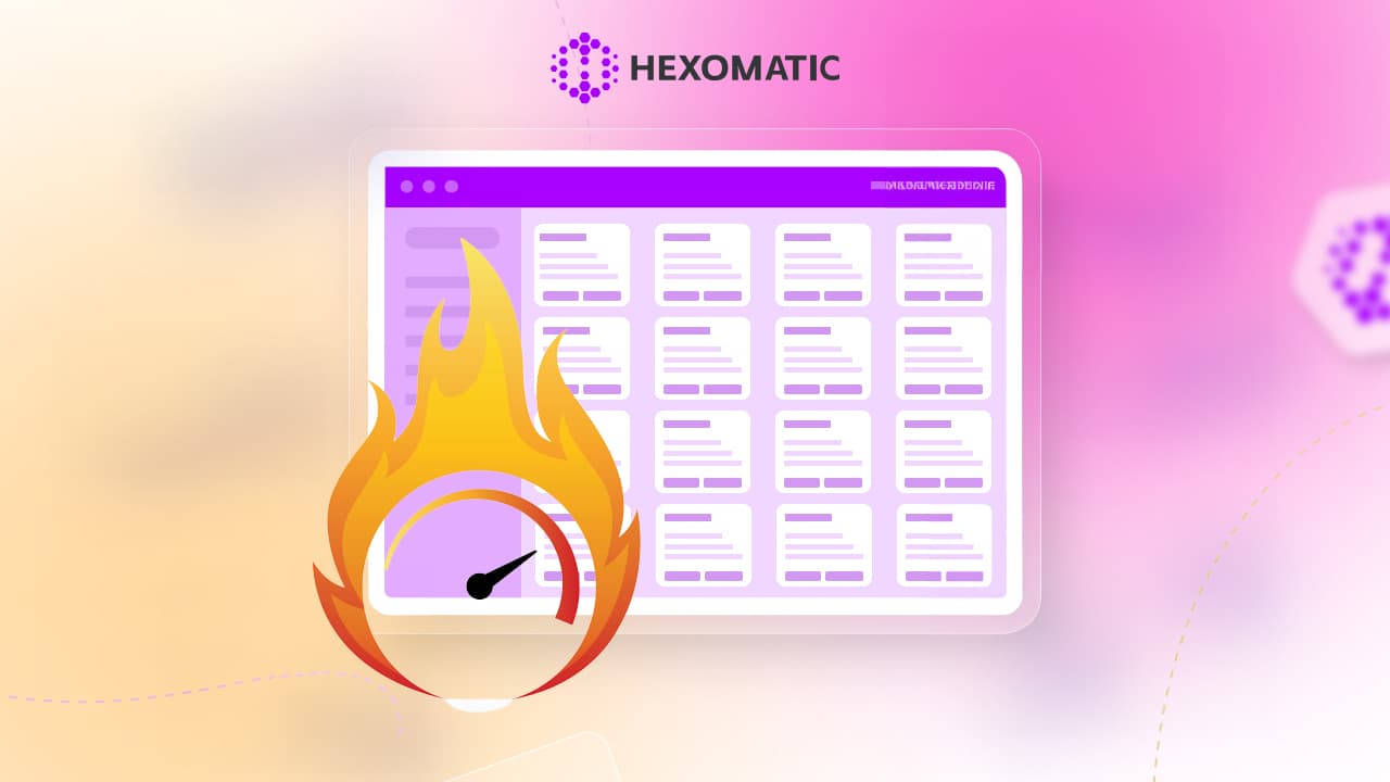 Hexomatic workflow and scraping interface