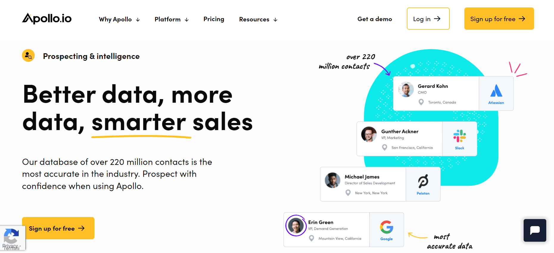 Apollo.io screenshot